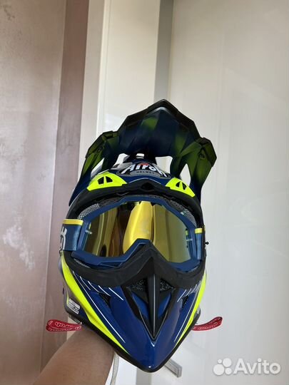 Шлем airoh aviator 2.1 husqvarna railed 2016
