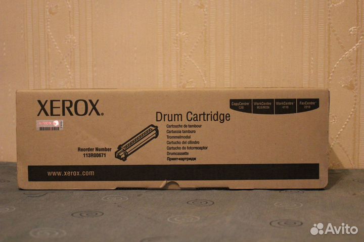 Картриджи xerox 113R00671 и 006R01278