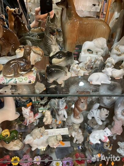 Фарфор животные