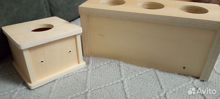 Деревянные игрушки пакетом