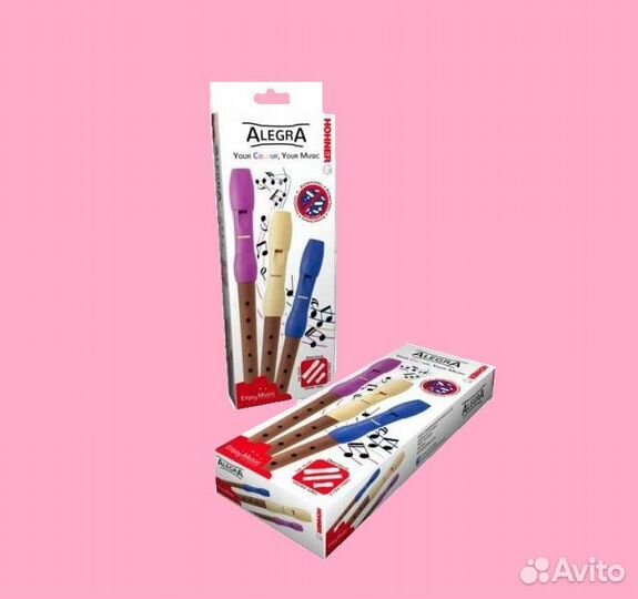 Блокфлейта Hohner. Сопрано, барочная система