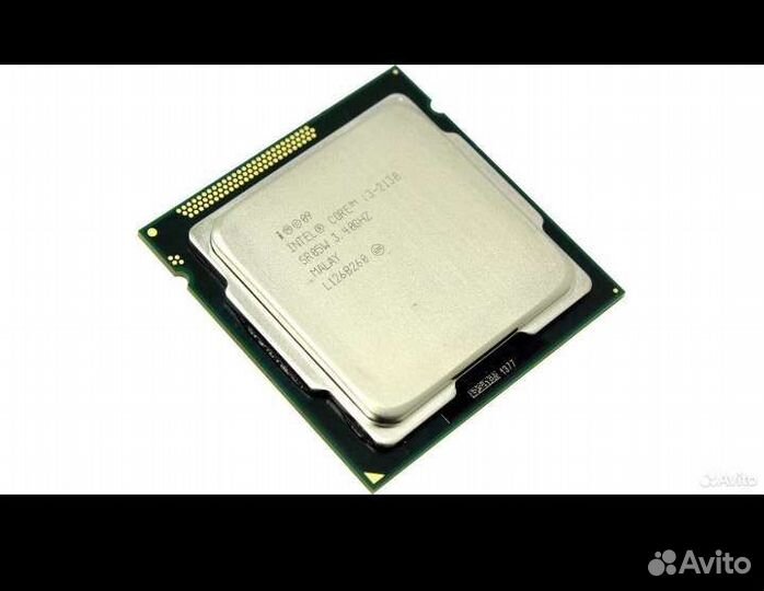 Процессор сокет 1155 i3-2130 +2 озу