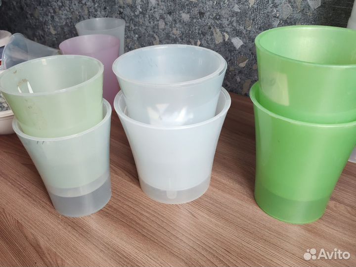 Горшки двойные, кашпо для орхидей