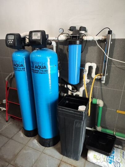 Обслуживание системы очистки воды