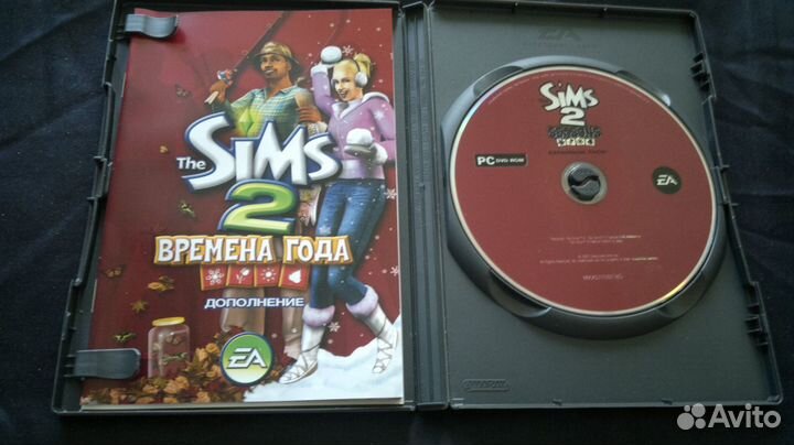 The Sims 2 PC CD DVD/ROM Лицензия