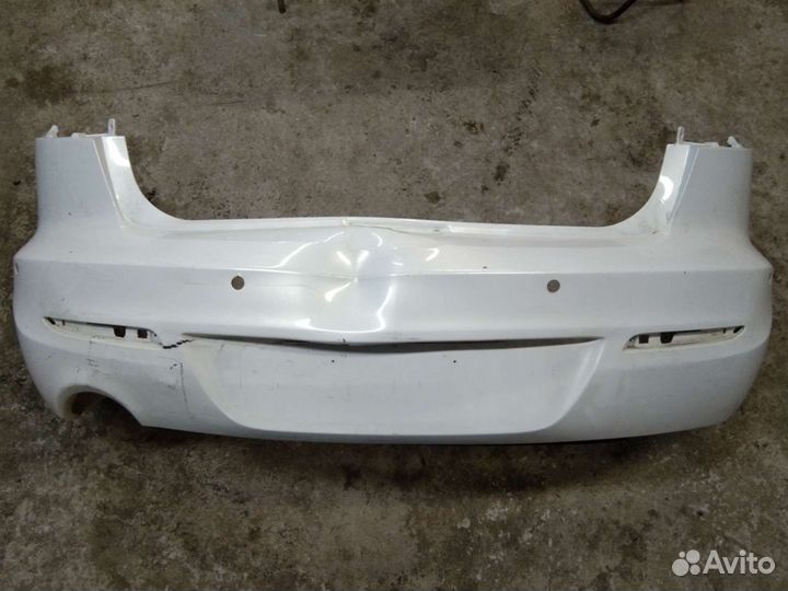 Бампер задний Мазда 3 BL седан