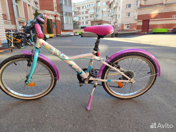 Детский Велосипед b'twin mistigirl 3, колеса 20