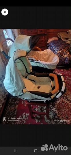 Коляска 2 в 1 эко кожа