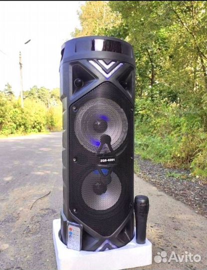 Большая мощная блютуз колонка