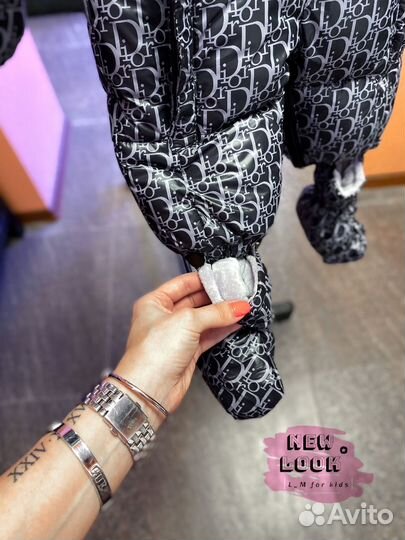 Новый детский зимний конверт трансформер 62 68