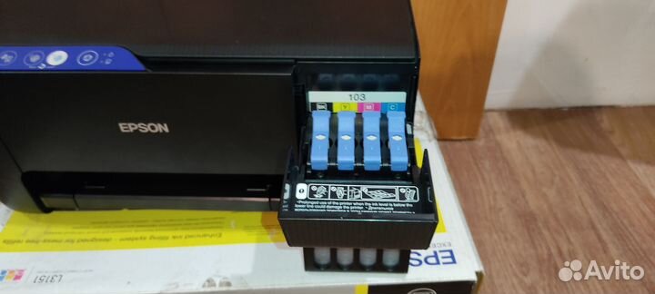 Цветной мфу Epson L3151 WiFi