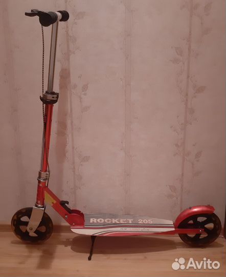 Самокат двухколесный rocket XLM Jumbo 205мм