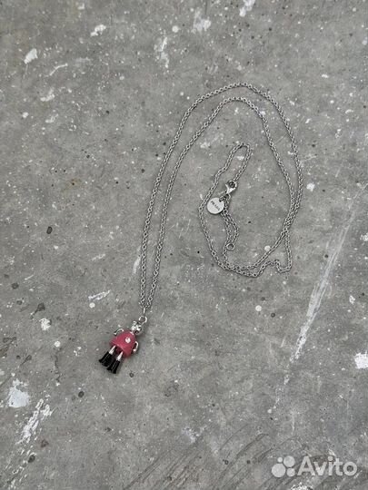 Prada кулон с цепочкой