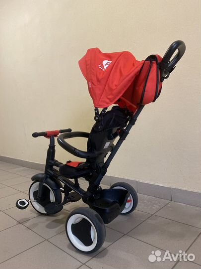 Детский трехколесный складной велосипед