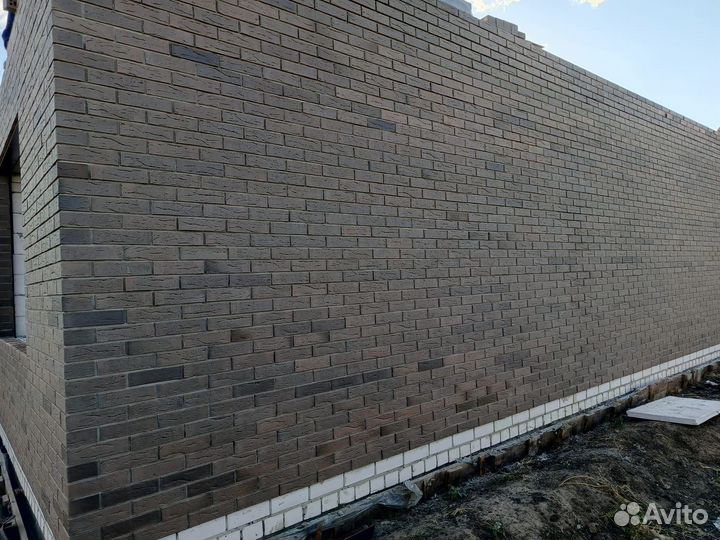 Облицовочный кирпич баварская кладка фасадный М200