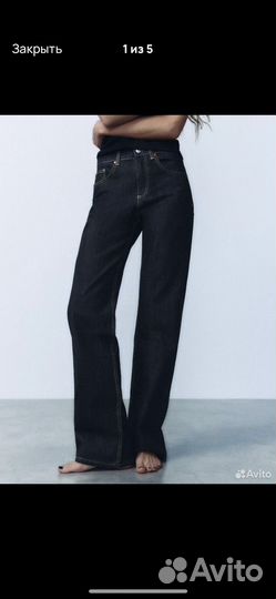 Джинсы zara 36