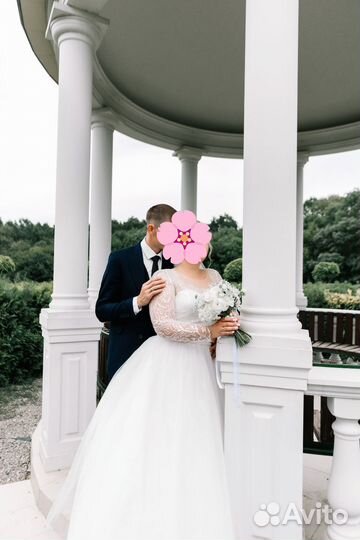 Свадебное платье 50-52