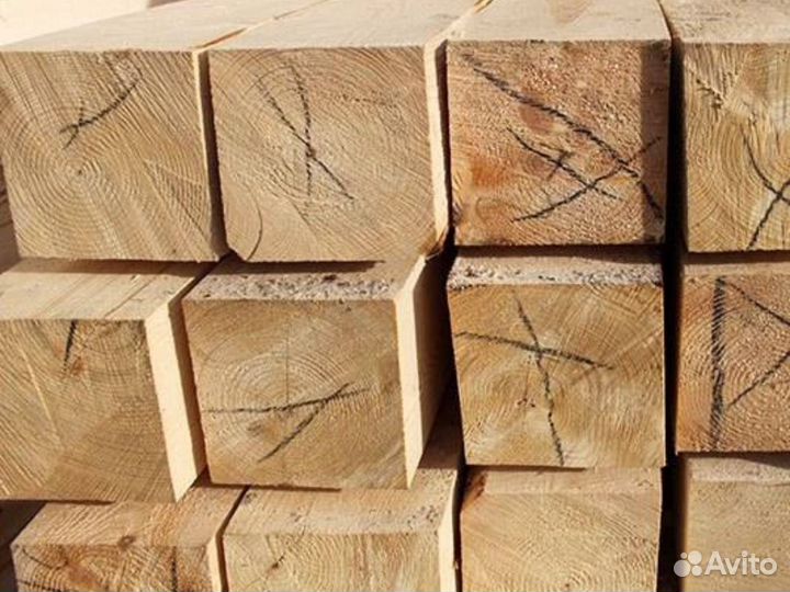 Брус обрезной ливственница