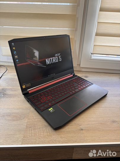 Игровой Acer nitro 5 i5gen9/gtx 1650/8/512ssd