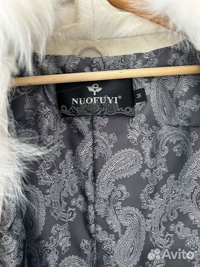 Шуба из песца белая