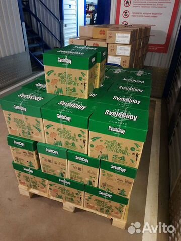 Бумага SvetoCopy А4 80 г/м2 белая и неотбеленная