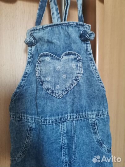 Джинсы для девочки 86