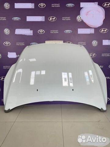 Капот Ford focus 2 (08-11) рестайлинг цвет белый