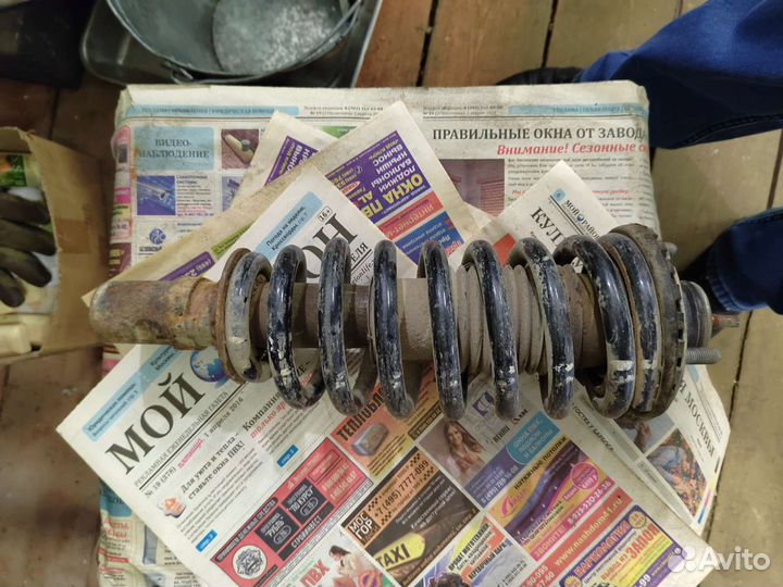 Стоика передняя в сборе ssangyong