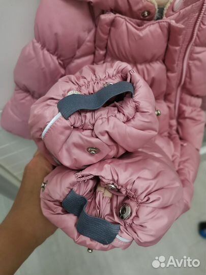 Комбинезон для девочки 68 + шапка