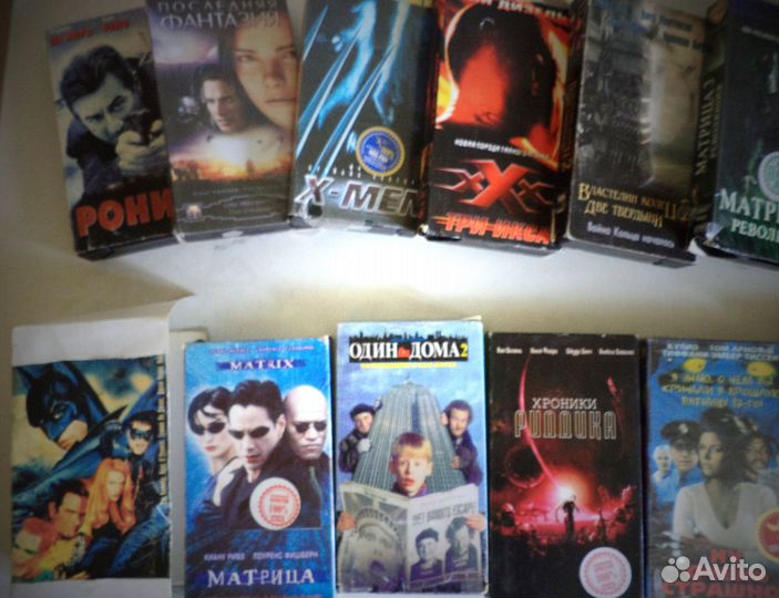Легендарные фильмы VHS
