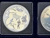 Казахстан 100 тенге 2007 г. Олимпиада. Серебро