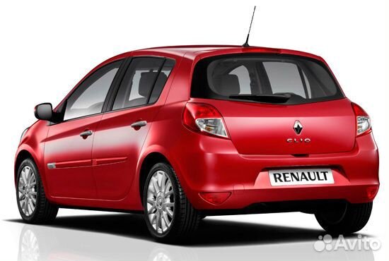 Коврик в багажник renault Clio III 2005) хб