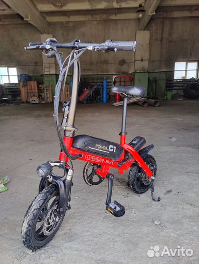 Электровелосипед мини