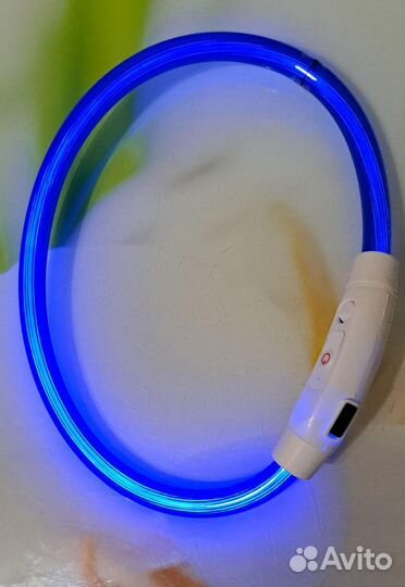 Светящийся ошейник для собак