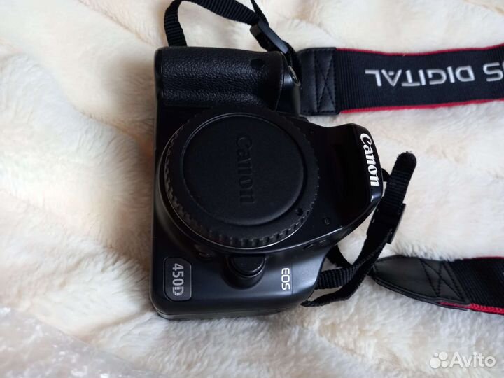 Зеркальный фотоаппарат canon 450d