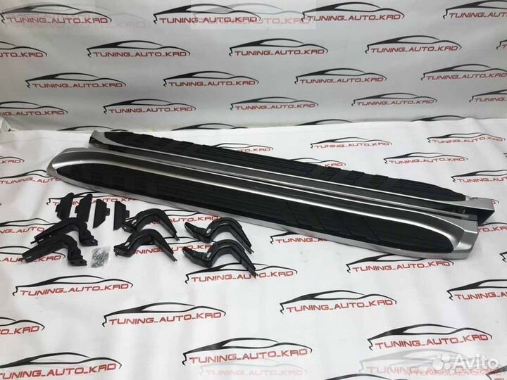 Подножки пороги Toyota Land Cruiser Prado 120 F055