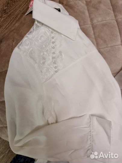 Блузка школьная 128 134