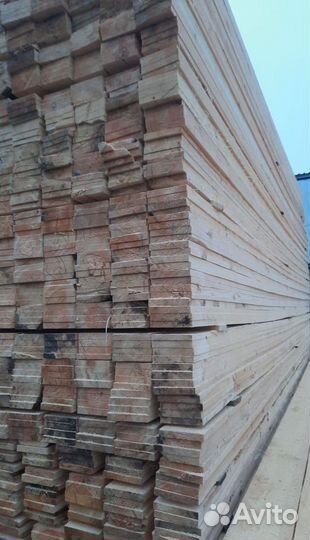 Доска обрезная 40х150х6000мм от производителя