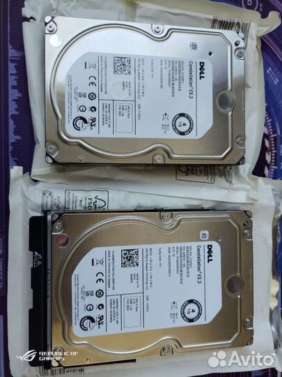 Жесткий диск Dell 4TB 6G/S 7.2K 3.5 SAS