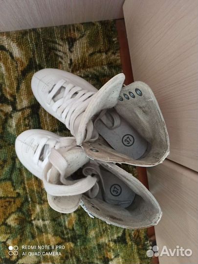 Коньки фигурные 23 см стелька