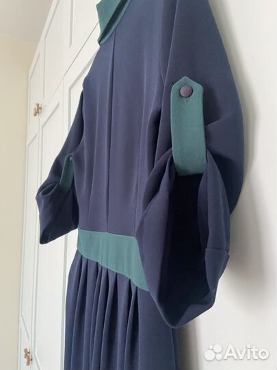 Платье-рубашка макси