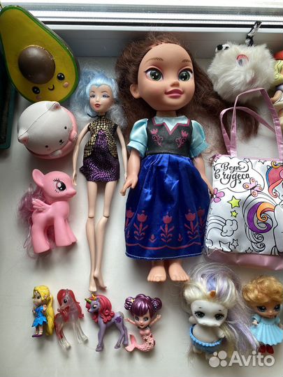 Пакет игрушек для девочки