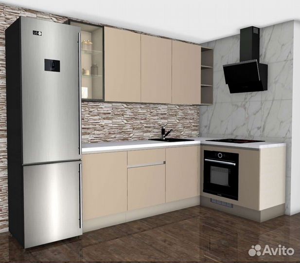 Кухни на заказ по размерам