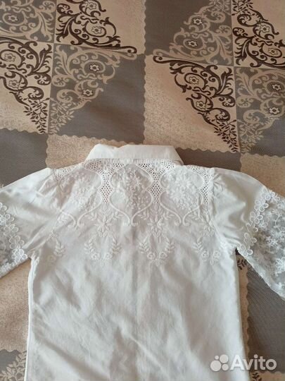 Блузка нарядная для школы, р. 146