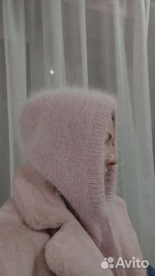 Капор из пуха норки