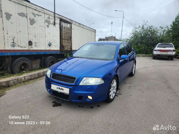 Skoda Octavia RS 2.0 МТ, 2007, 235 000 км