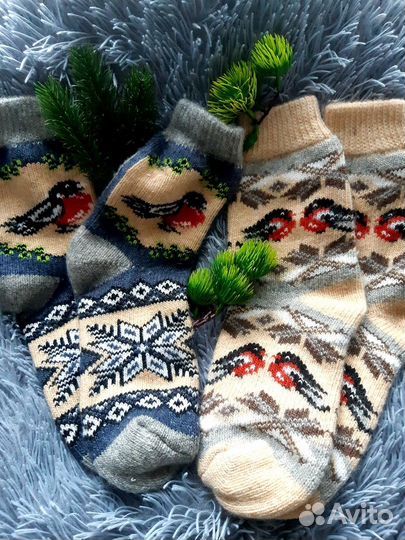 Носки из шерсти. Подарочный вариант. Цену уточняйт
