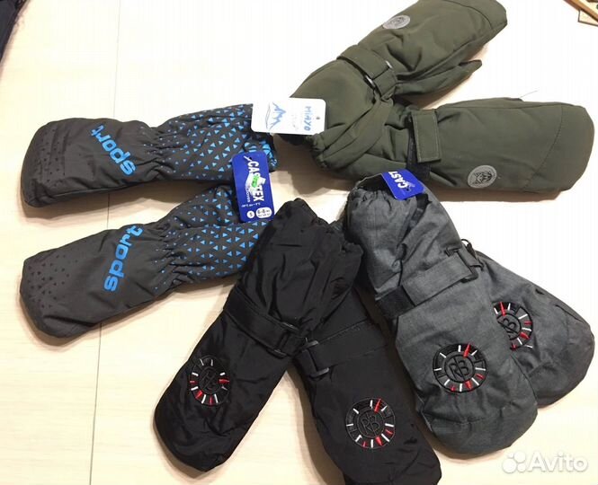 Варежки краги детские новые