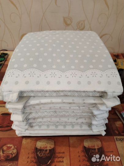 Борта в кроватку(борта+пододеяльник+наволочка)