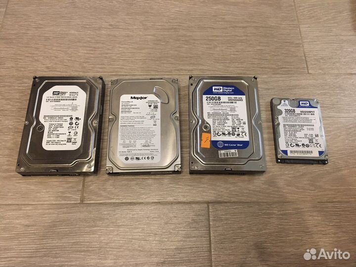 Жесткий диск 80/250/320гб